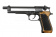 Пистолет WE Beretta M92 Long Silver Wood GGBB (GP304) фото 8
