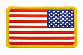 Патч TeamZlo "Флаг США ПВХ правый" (TZ0105R)