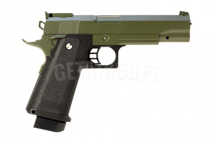 Пистолет Galaxy Colt Hi-Capa Green spring (G.6G) фото