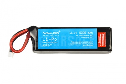 Аккумулятор Li-Po 11,1V 5200 mAh для ПКМ (ASR9-T) фото