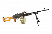 Пулемет A&K ПКМ с деревянной фурнитурой (PKM-W)