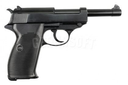 Пистолет WE Walther P38 GGBB BK (GP124BB) фото