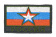 Патч TeamZlo флаг России со звездой (TZ0257) фото 2