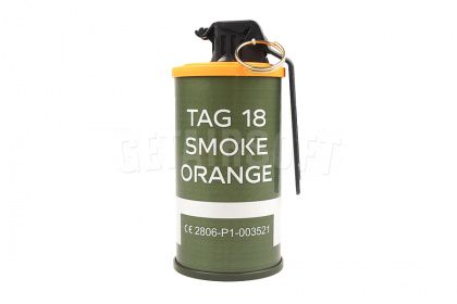 Граната ручная страйкбольная дымовая TAG-18  Orange (T-M18-OG) фото