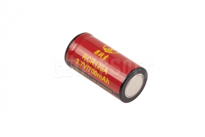 Аккумулятор Element 16340 для фонарей и AN/PEQ 3,7v 700 mah (EX006) фото