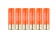 Патроны-шеллы WoSport для спринг-дробовика, 6шт Orange (EX-015-OR) фото 2