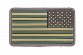 Патч TeamZlo "Флаг США ПВХ правый" OD (TZ0105ODR)