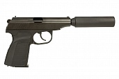 Пистолет WE ПМ с глушителем BK GGBB (GP118)