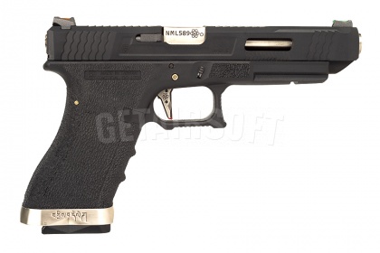 Пистолет WE Glock 34 Custom BK (GP660-34-BS) фото
