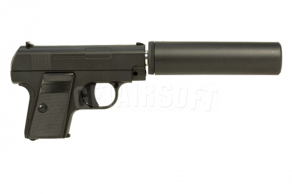 Пистолет Galaxy Colt 25 mini с глушителем (G.9A) фото