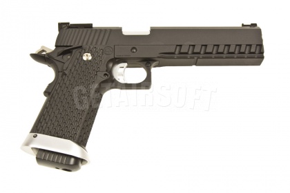 Пистолет KJW Hi-Capa 6' KP-06 Black GGBB (GP229(BK)) фото