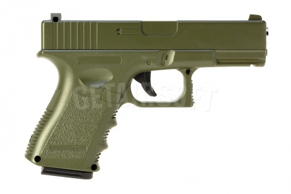 Пистолет  Galaxy Glock 23 Green spring (G.15G) фото