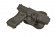 Кобура WoSporT пластиковая IMI для Glock BK (GB-42-R-BK) фото 3