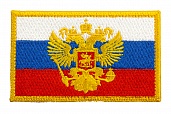 Патч TeamZlo "Флаг Россия Герб" (TZ0096)
