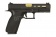 Пистолет KJW KP-13C Black&Gold CO2 GBB (CP442C) фото 2