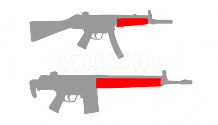 Готовая проводка СтрайкАрт MP5, G3 (цевье) (SA-WG-06) фото