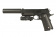 Пистолет  Galaxy Colt 1911PD spring с глушителем (G.25A) фото 4