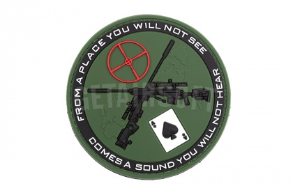 Патч TeamZlo Sniper Poker PVC OD (TZ0149OD) фото