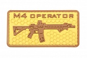 Патч Teamzlo ПВХ M4 operator CB (TZ0116CB)