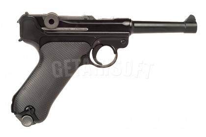 Пистолет WE P08 4" Luger GGBB BK (DC-GP401) [2] фото