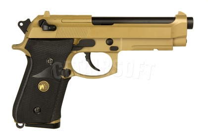 Пистолет WE Beretta M9A1 TAN GGBB (GP321(TAN)) фото