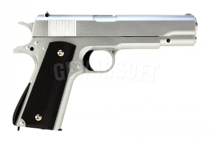 Пистолет Galaxy Colt 1911 Silver spring (G.13S) фото
