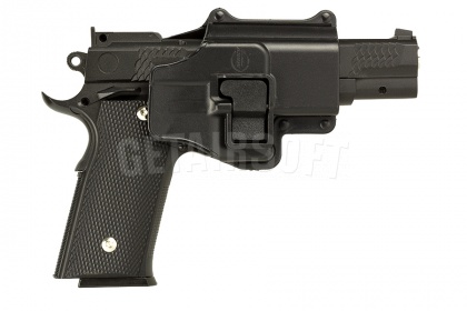 Пистолет  Galaxy Browning spring с кобурой (G.20+) фото