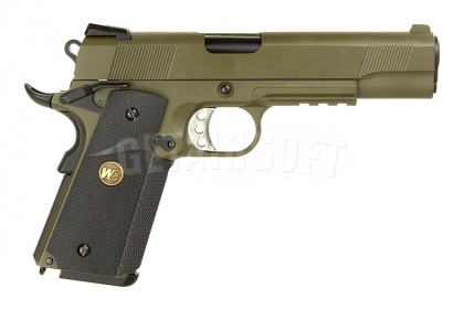 Пистолет WE Colt 1911 MEU SOC GGBB (GP111-SOC(OD)) фото