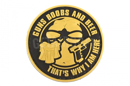 Патч TeamZlo guns boobs and beer CB (TZ0144CB) фото