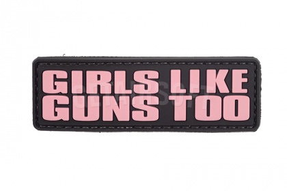 Патч TeamZlo Girls like guns too (TZ0148) фото