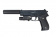 Пистолет  Galaxy Sig Sauer 226 с глушителем и ЛЦУ spring (G.26A) фото 4