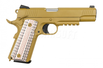 Пистолет WE Colt M45A1 TAN (GP132(TAN)) фото