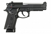 Пистолет KJW Beretta M9A1 Chrome CO2 GBB (CP314 KJW CO2)