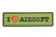 Патч TeamZlo "I love Airsoft Tab" OD (TZ0107OD) фото 2