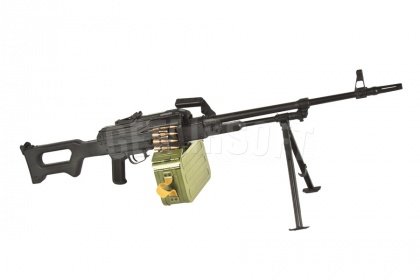 Пулемет A&K ПКМ с пластиковой фурнитурой (PKM) фото