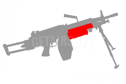 Комплект проводки ASR для M249 с выводом в цевье (ASR_WS_M249_1) фото