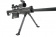 Снайперская винтовка Snow Wolf Barrett M82A1 с прицелом 3-9х50 spring (SW-024A) фото 9