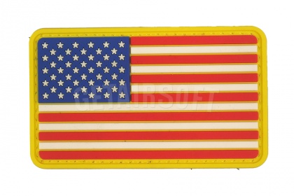 Патч TeamZlo "Флаг США ПВХ левый" (TZ0105L) фото
