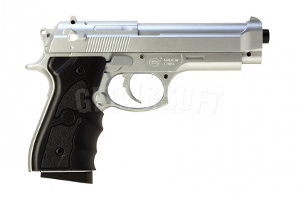 Пистолет Galaxy Beretta M92 Silver spring (G.052S) фото