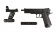 Пистолет  Galaxy Colt 1911 с глушителем и ЛЦУ spring (G.053A) фото 5