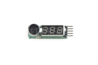 Тестер - индикатор напряжения для Li-Po / Li-Fe аккумуляторов (VMLVA) фото