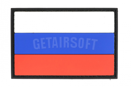 Патчи TeamZlo Флаг России PVC 5х7,5 см BK (TZ0290BK) фото