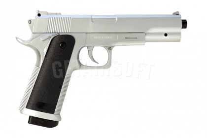 Пистолет  Galaxy Colt 1911 Silver spring (G.053S) фото