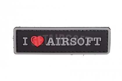 Патч TeamZlo I love Airsoft Tab BK (TZ0155BK) фото