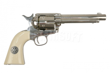 Револьвер WinGun Colt Peacemaker Silver version CO2 (CP137S) фото
