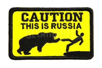 Патч TeamZlo "Caution :This is Russia" (TZ0110) фото