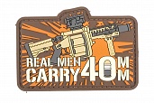 Патч Team Zlo Real men carry 40 мм (TZ0207)