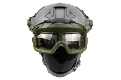 Очки защитные WoSporT для крепления на шлем Ops Core OD (MA-114-OD) фото
