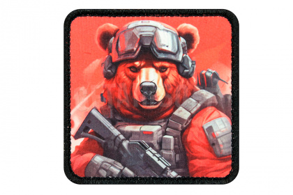 Патч ШВЕЙНЫЙ КОТ Красная Армия "Медведь" (HK-RA-M1) фото